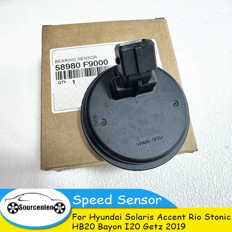 

58980F9000 Brand New ABS Sensor For Hyundai Solaris Accent Rio Stonic HB20 Bayon I20 Getz 2019 Rear Bearing Wheel Speed Sensor