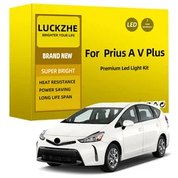 13Pcs LED Interior Light Bulb Kit For Toyota Prius A V Plus 2012 2013 2014 2015 2016 2017 2018 2019 Car Dome Trunk Lamp Canbus