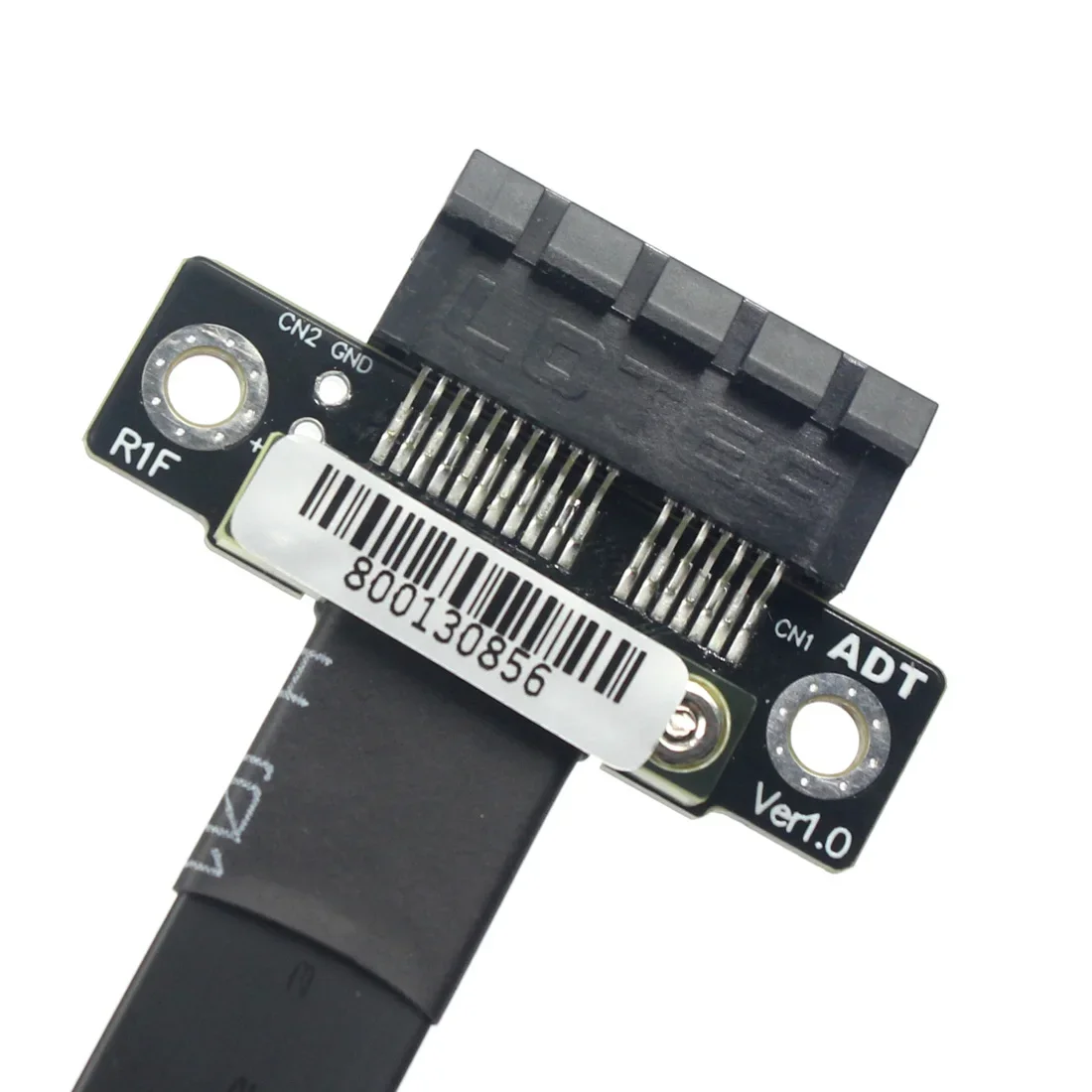 Adaptador de cabo de extensão Pci-e x16 a x1 16x pcie3.0, suporta placa de rede, velocidade largura de banda: pcie 3.0x1 gen3 8g/bps