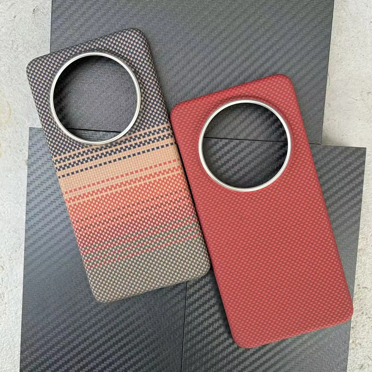 Magnetic Real  Aramid Carbon Fiber Phone Case Cover On For Honor Mate 70 For Huawei Mate 70 Pro Plus Magsafe