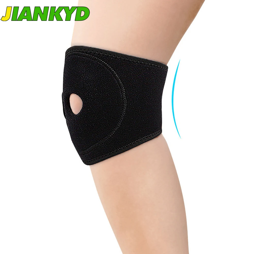 1PCS Open Patella Knee Brace, Adjustable Knee Support for Women Men Sports Running, Tendonitis, Athletic