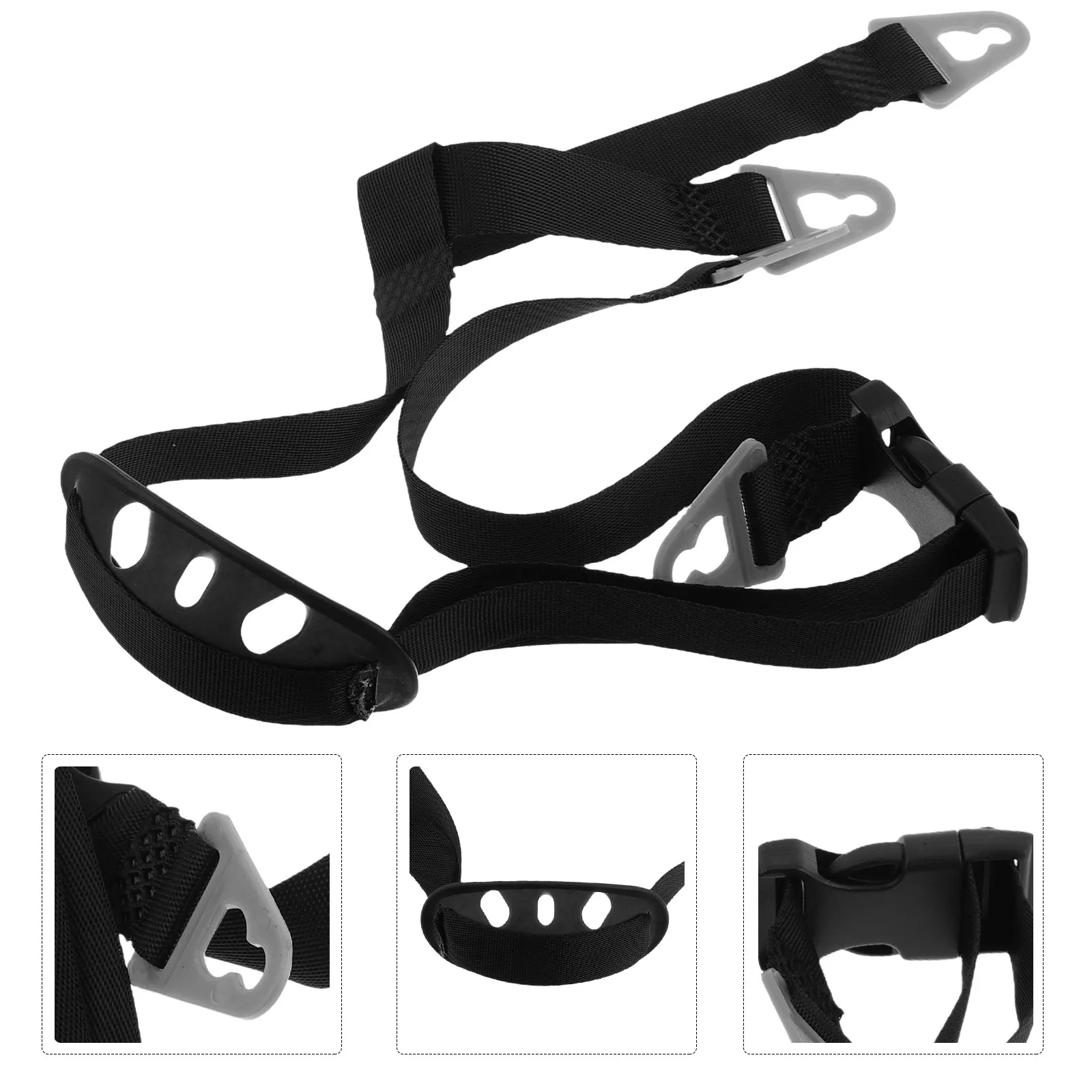 

Safety Accessories Y-Shaped Chin Strap Dual Ear Bands Secure Fit Construction Factory Hard Hat Buckle Strap