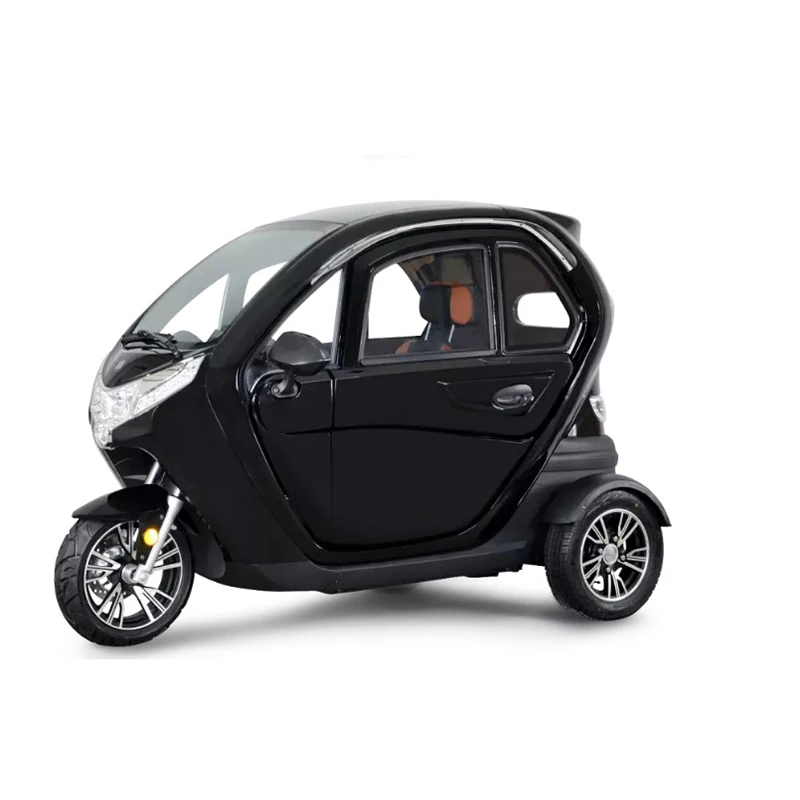 Adult Electric Tricycle Mini Car Cargo Vehicle Mobility Scooter With 3 Seats Small Cars For Sale