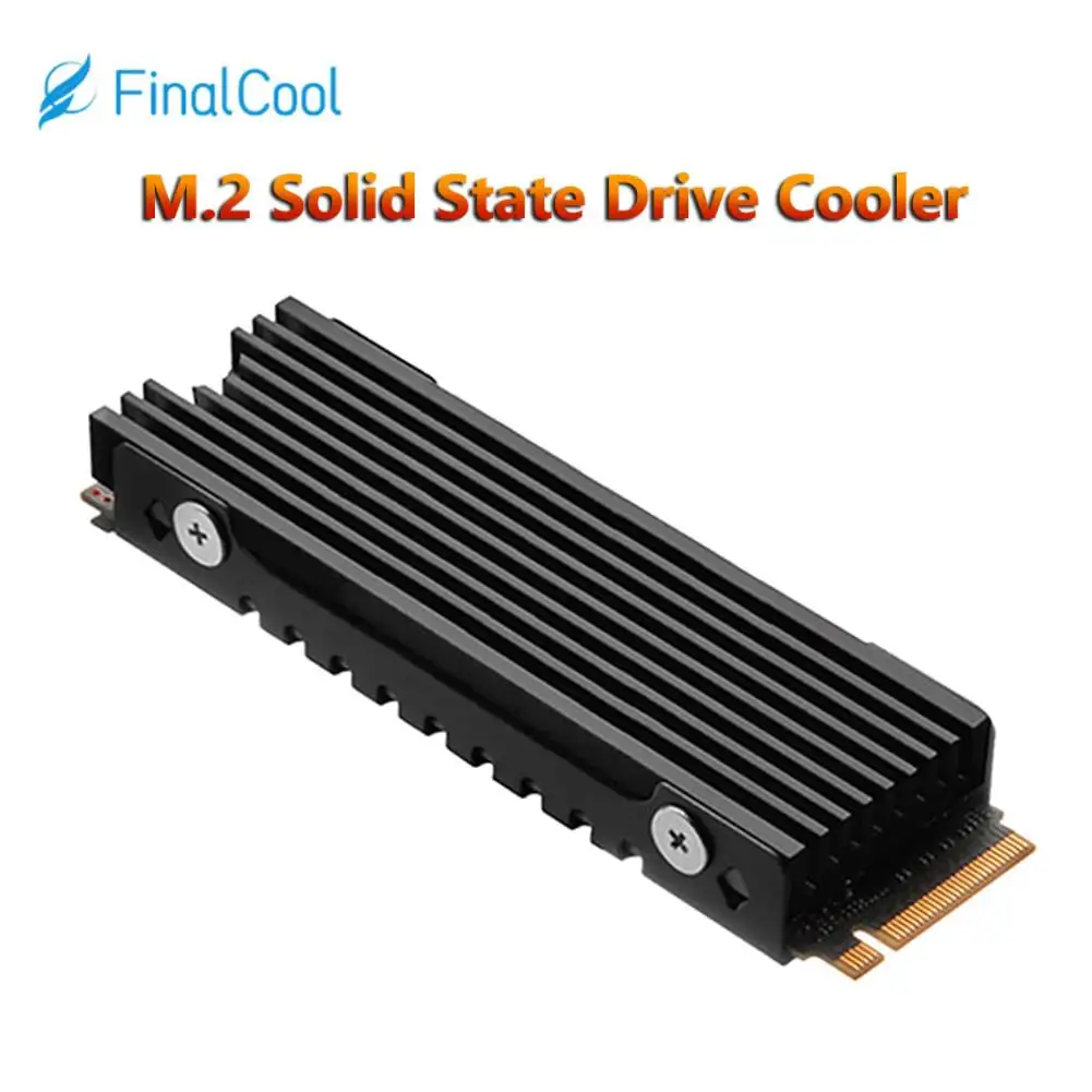 

M.2 2280 SSD Radiator Heat Sink NVME NGFF SSD Cooling Heat Sink Heat-resistance with Thermal Silicone Pad for PS5 Game Console