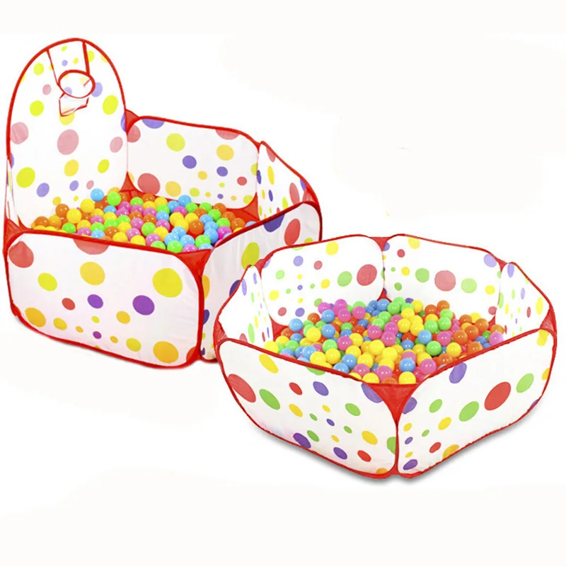 Portable Foldable Tent Indoor Outdoor Educational Colorful Toys Ocean Ball Pool Pit Play House Gift For Children Kids