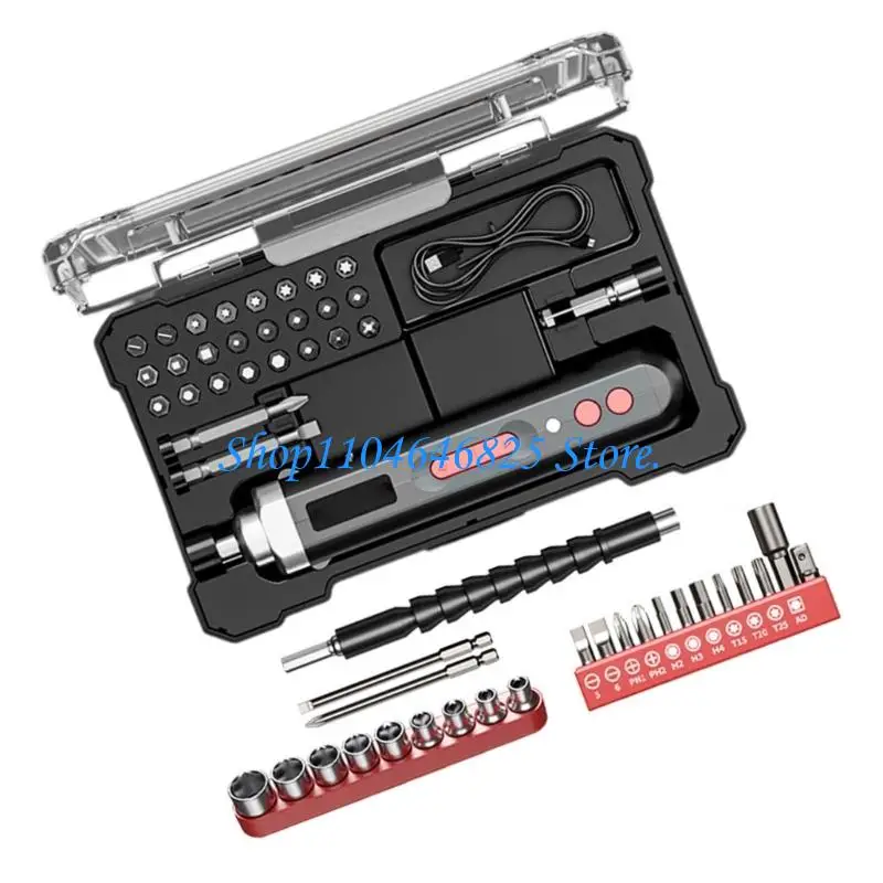 Multipurpose Electric Screwdriver Fast Charging Battery Tool for Tight Space