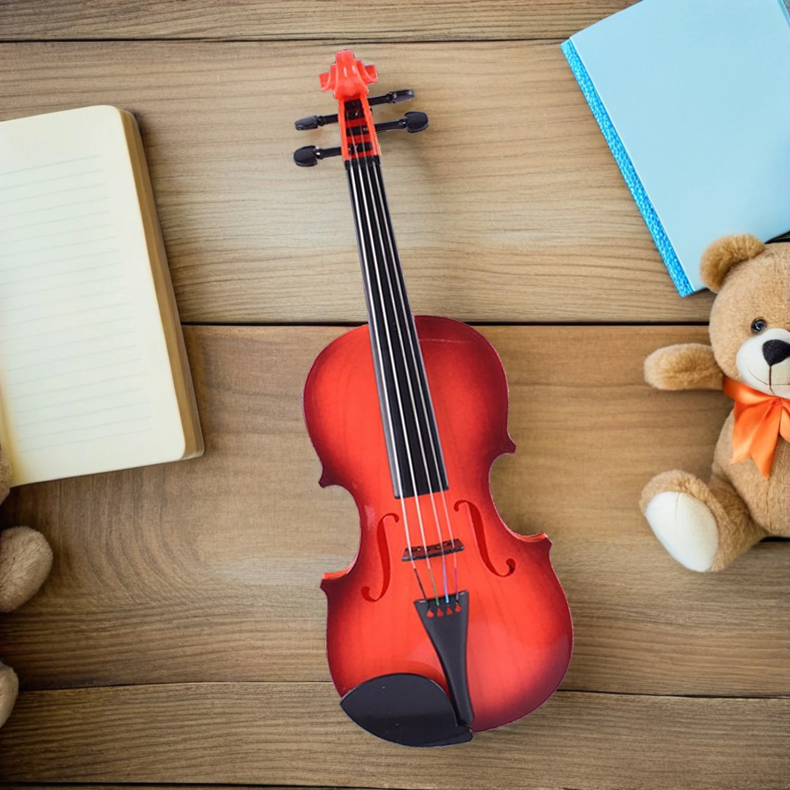 2025年新作 キッズ楽器玩具 リアルな6弦バイオリンモデル 教育玩具 子供用 装飾写真撮影用小道具 ギフト