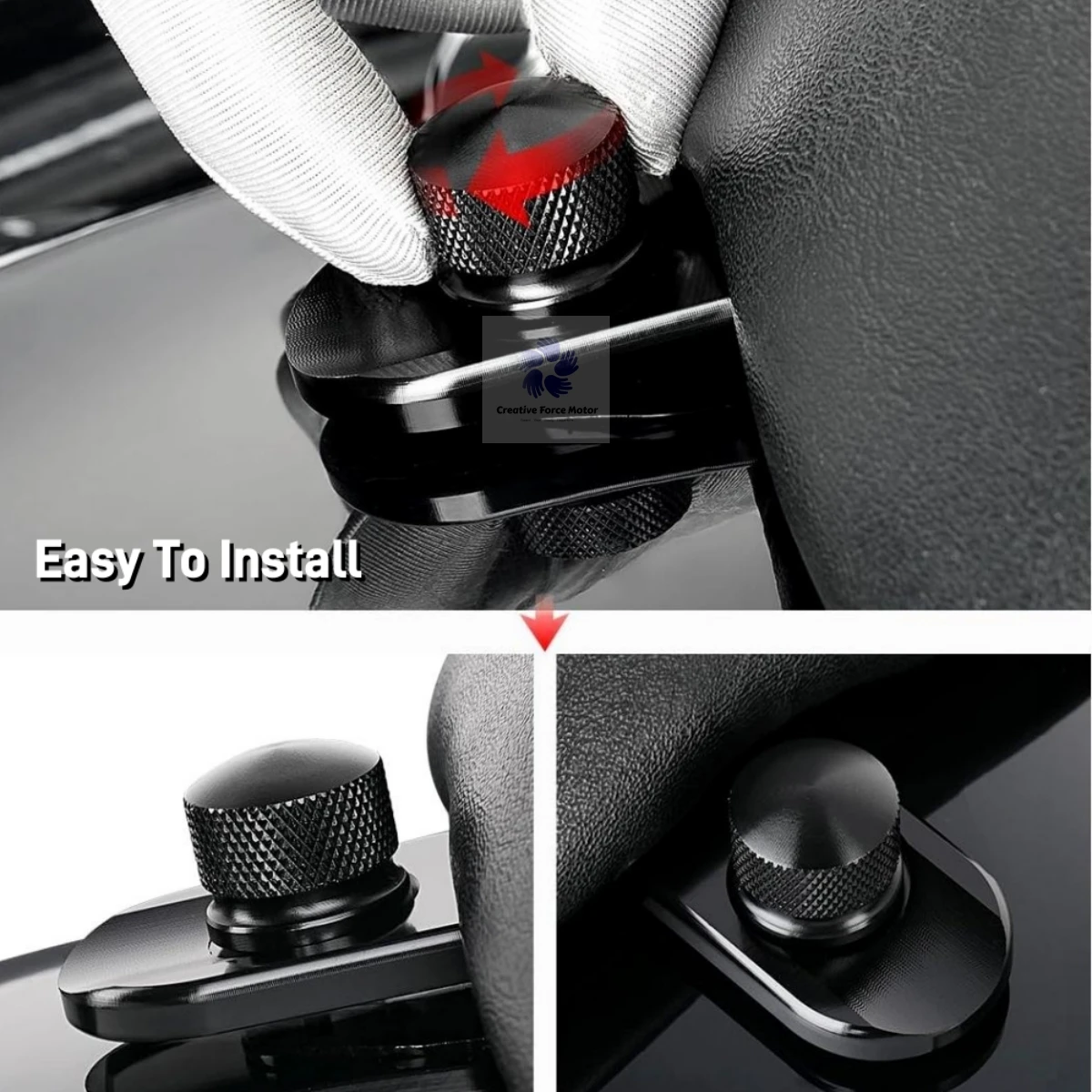 Achterspatbord Zitbout Moer Tab Schroef Motorfietsen Mount Knop Cover Voor Harley Sportster XL Dyna Softail Breakout Touring Universeel