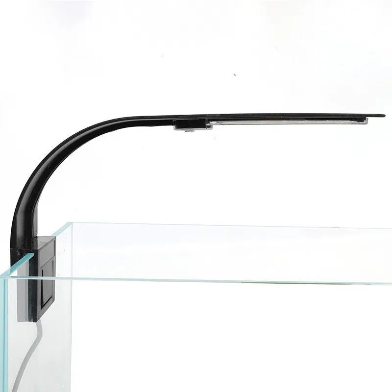 Super Slim LED Waterproof Clip-On Plants Grow Light Aquarium Aquatic Freshwater Lamps for Fish Reef Tanks