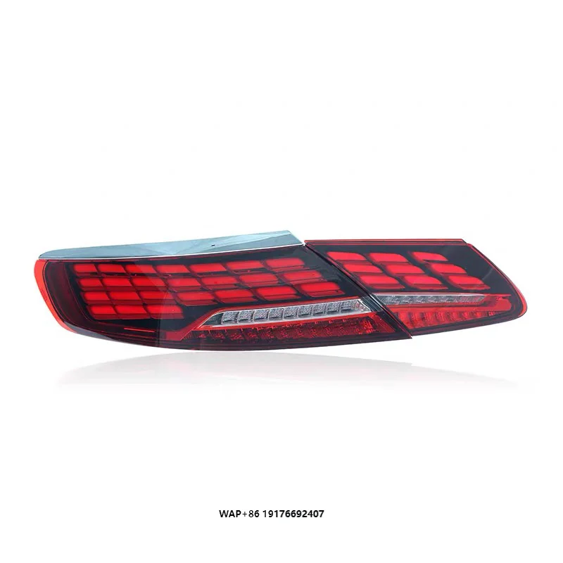 For S-class Coupe Rear Light Assembly Modification W217 Tail Light With Red Lens New Condition