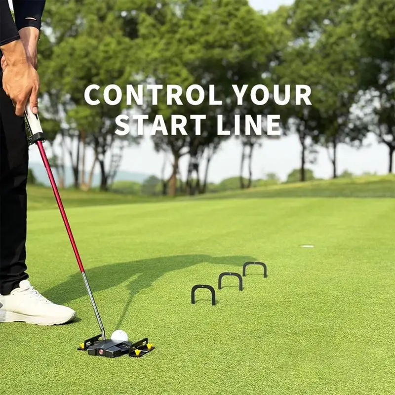 

Golf Training Aid Portable Practice Putting Gates Portable Compact Kit with Combination Design for Indoor Outdoor Yard Lawn