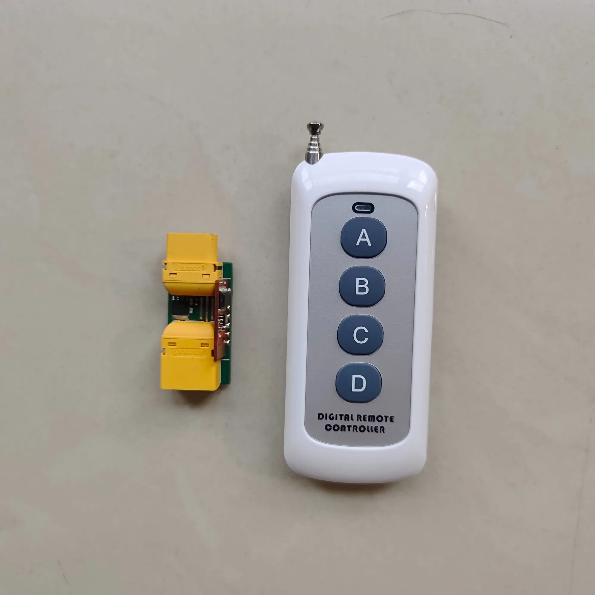 XT60 High Power Remote Electronic Switch with Anti-Spark – Heavy Duty Inline ON/OFF for FPV Drone & RC Model, Eliminates Arcing