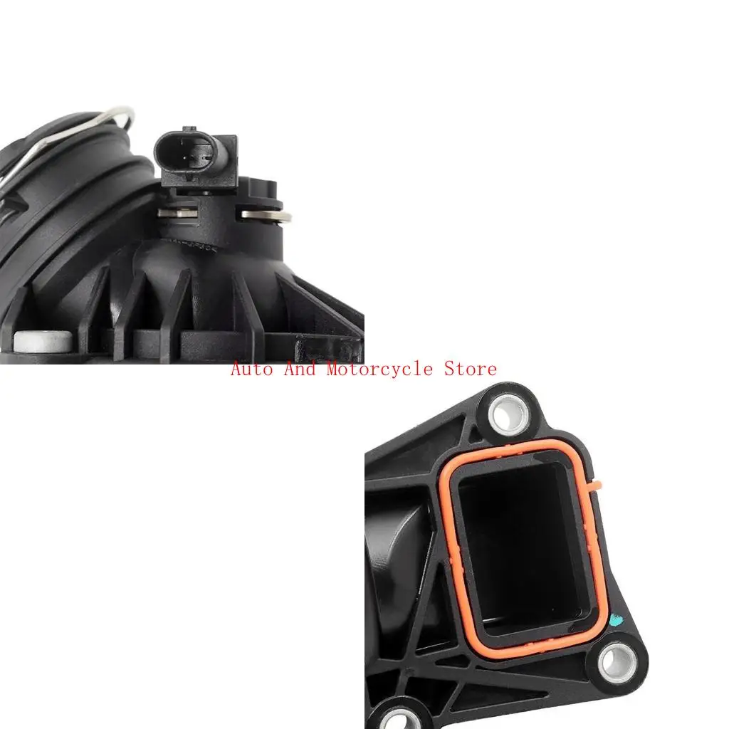 

Coolant Thermostat Housing Assembly for X218 C218 A207 W166 R231 W222 C400 2762000315 A2762000315 Engine Cooling System
