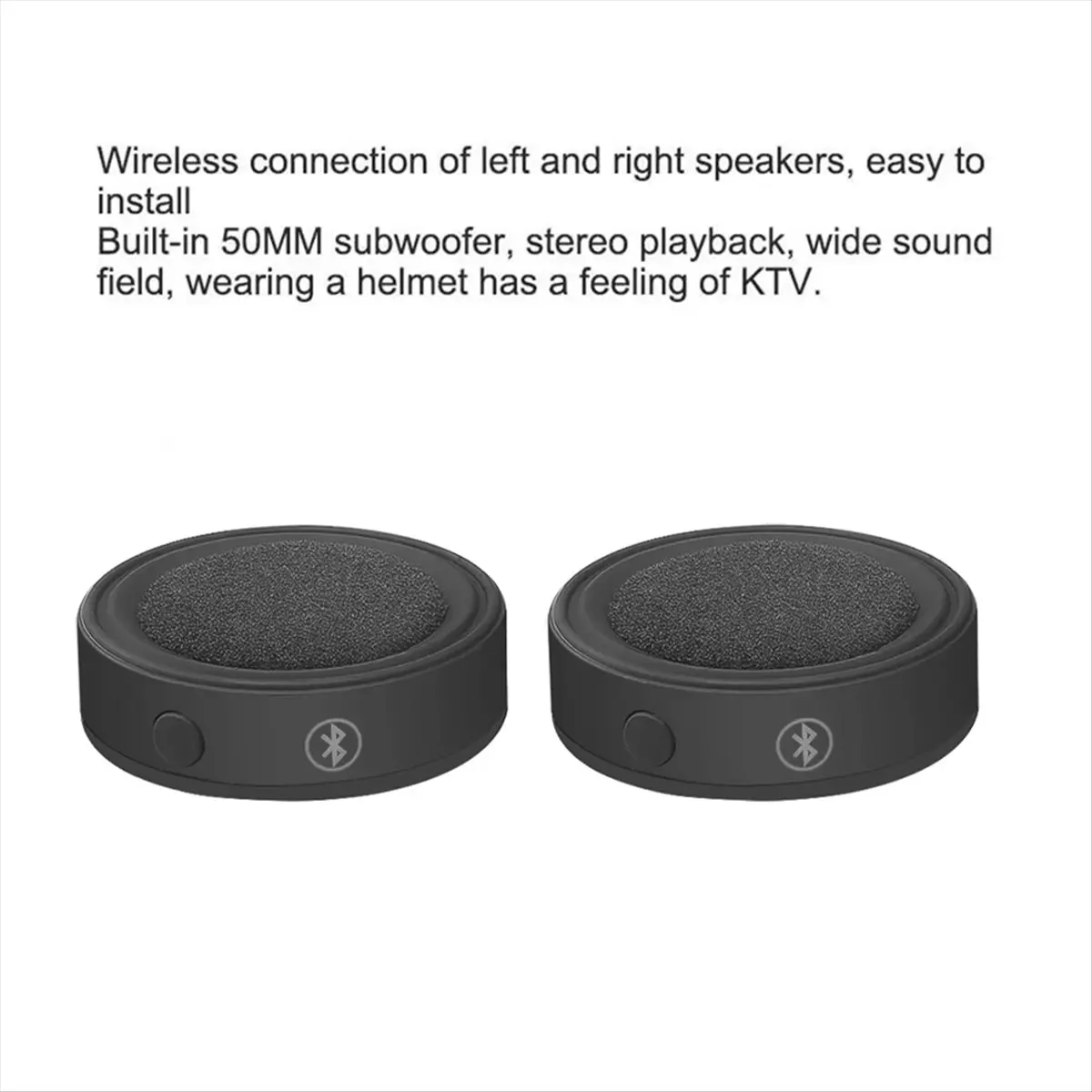 #32Q Bluetooth Helmet Headset,BT17 Motorcycle Helmet Headset Bluetooth 5.0 Handsfree Stereo (Black)