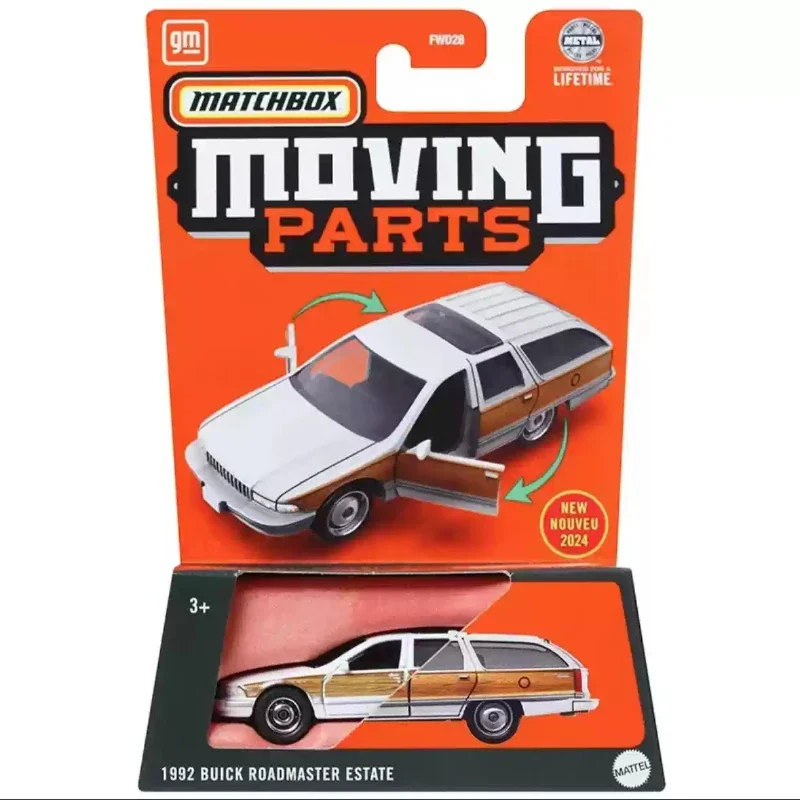 Original Mattel Matchbox Car Moving Parts Toy for Boy 1/64 Diecast Morris Minor Nissan Townstar Chevy Blazer Volkswagen Golf MK3