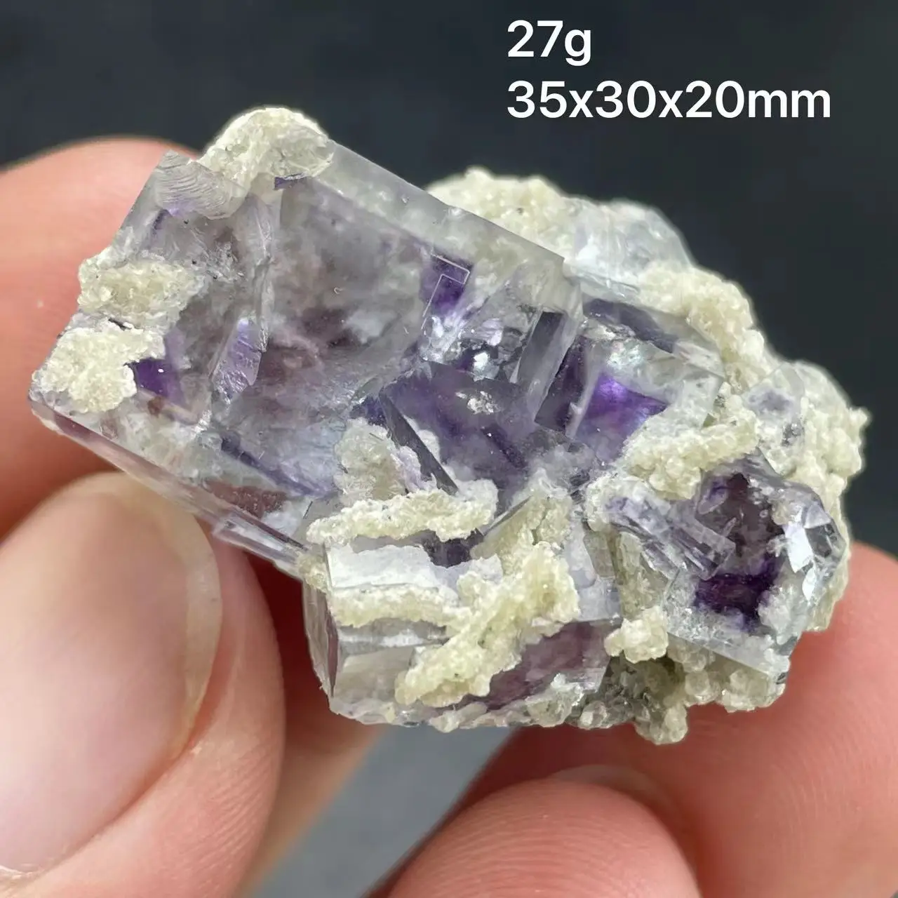 new! 100% natural purple transparent Yao Gangxian fluorite, gold mica, rainbow mineral specimen, original stone from YaoGangxia