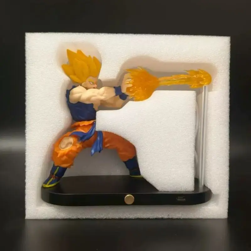 

New Dragon Ball Son Goku Kamehameha Night Lamp Desktop Decoration Model Night Anime Surrounding Children'S Toys Birthday Gift@