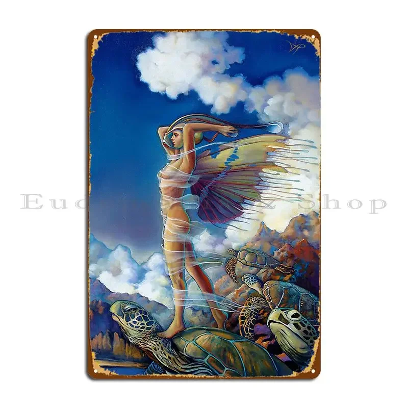 Affiche en Plaque métallique Rapture et l'Estasea Fishpatrick, murale personnalisée, créer un affiche rétro en étain pour la maison