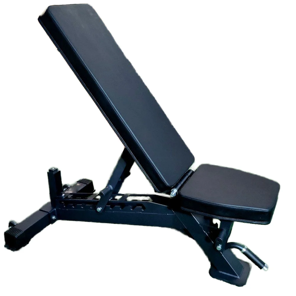 Equipo de gimnasio de alta calidad, banco con mancuernas, banco de pesas ajustable comercial, banco Unisex para entrenamiento de pesas