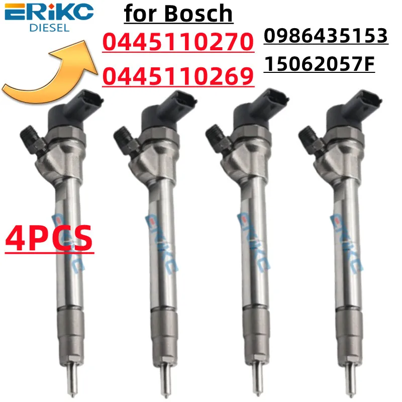 0445 110 270 0445 110 269 Common Rail Injector CRI 0445 110 270 15062057F 0986435153 96440397 95517510 for Chevrolet Opel