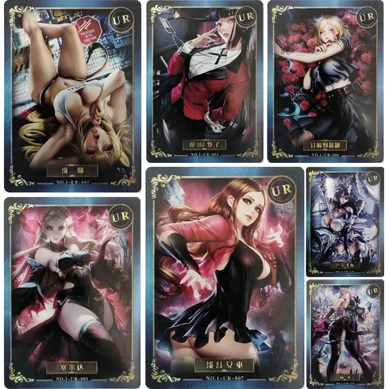 Anime Goddess Story UR series collection card Zelda Power Jabami Yumeko Beelzebul Christmas birthday gift Board game card