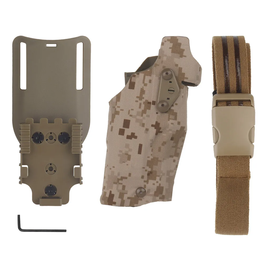 6354DO 17/19 Tactical Leather Case with X300/X300U-832 Quick Release Tight Fitting Leather Case
