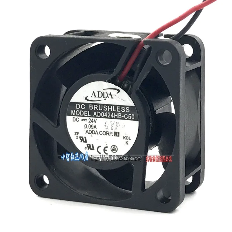 ORIGINAL AD0424HB-C50 24V 0.09A 4020 40*40*20mm KIPAS PENDINGIN BARU RADIATOR