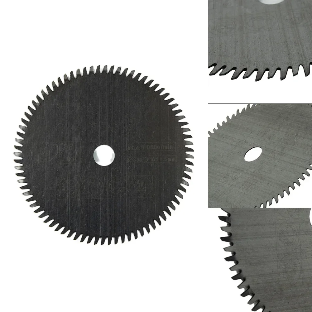 

Cutting Disc Saw Blade Silver #80T 10mm/15mm 1pcs 85mm Accessories Circular Cutting Tool For Wood Metal Brand New