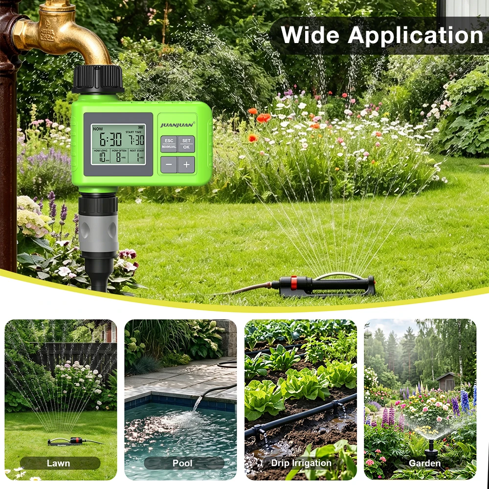 ตัวตั้งเวลาการรดน้ำอัจฉริยะ ระ - Smart Garden Irrigation System บทวิจารณ์และราคา
