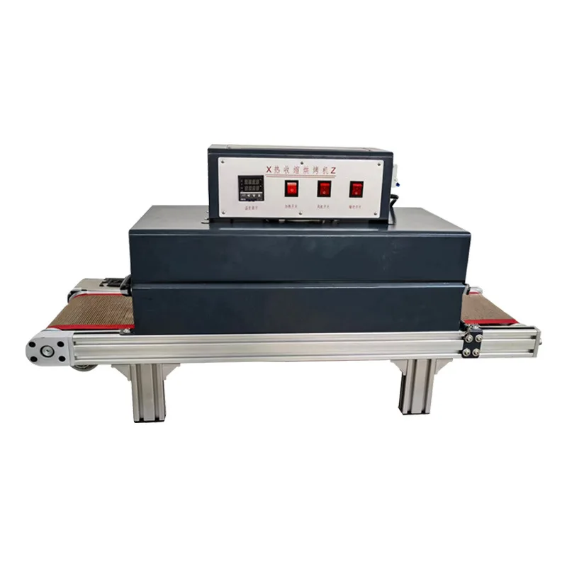 Desktop heat shrinkable tube baking machine Open insulated casing Tunnel furnace Heating shrinkage machine