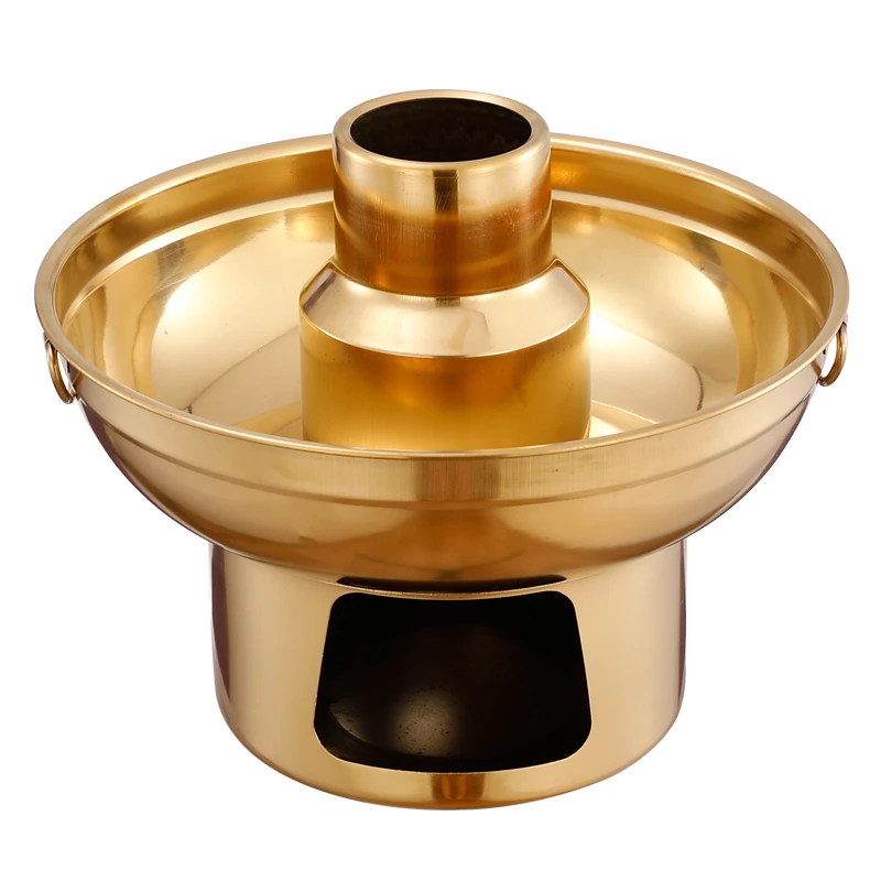 

Stainless steel multi-functional, charcoal hot pot dessert hot pot