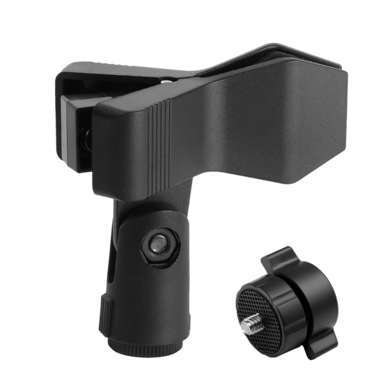 17 mm Kugelgelenk-Mikrofonhalter, um 180 Grad verstellbar, für Ständer und Stative – Detail 1