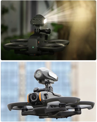 Imagen 2 del producto Reflector de luz nocturna, luz fuerte de alto brillo, iluminación exterior para DJI AVATA 2, accesorios para drones