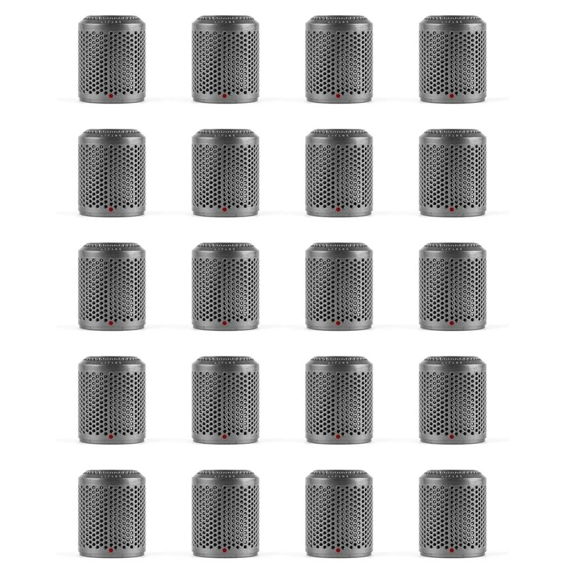 【FAST-SALE】20X Suitable For Dyson Hair Dryer HD01 HD03 HD08 Dustproof Outer Filter Cover Vacuum Cleaner Accessories Bright Grey