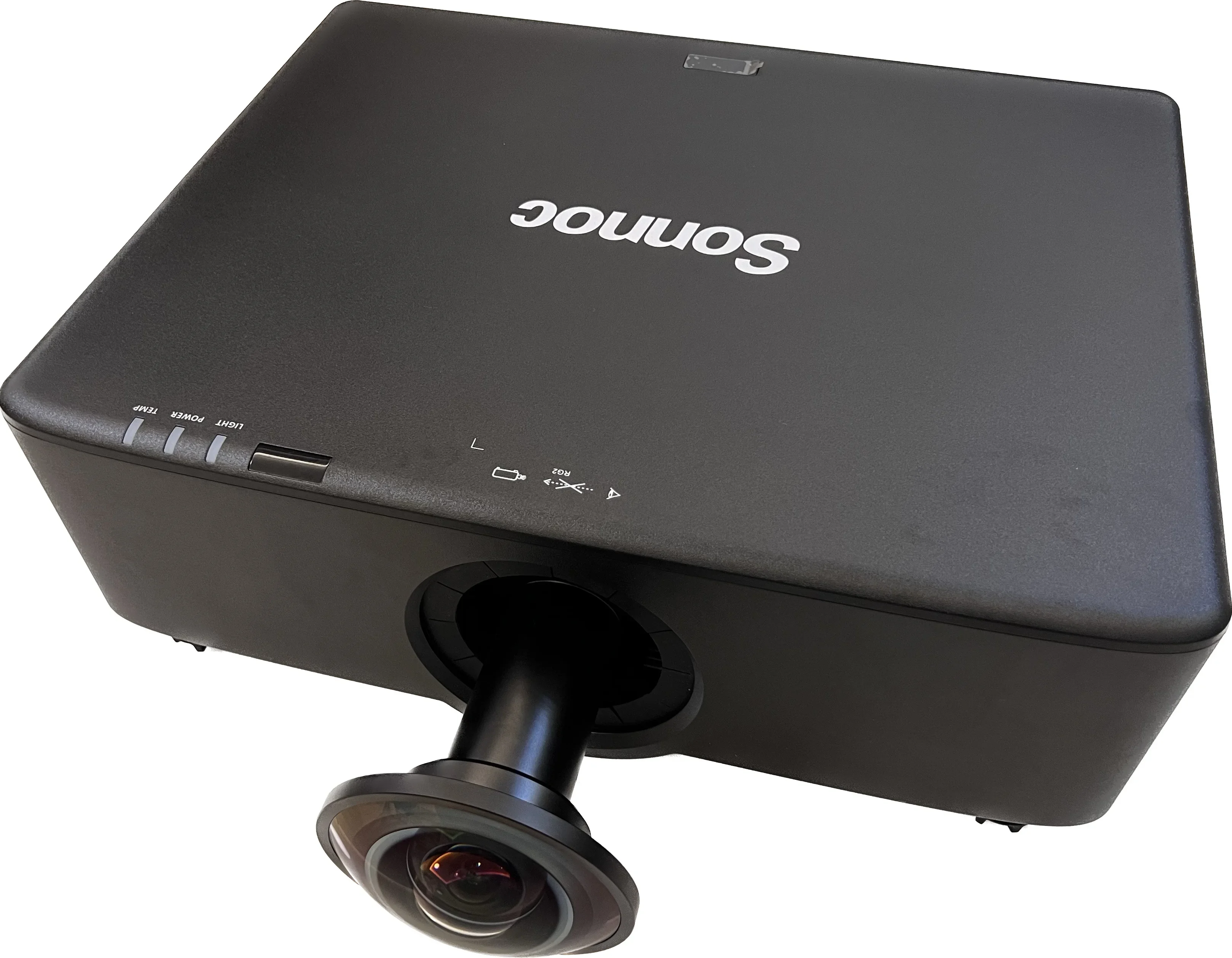 projetor exterior de 1920*1200 DLP 6400lumens com lente olho de peixe