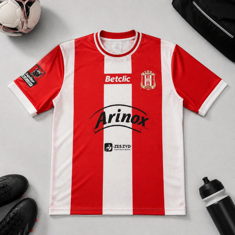 2026 New 3D Printed Polish Daily Casual and Training Outfit Quick Drying Breathable Football Shirt for Parent-child Wear