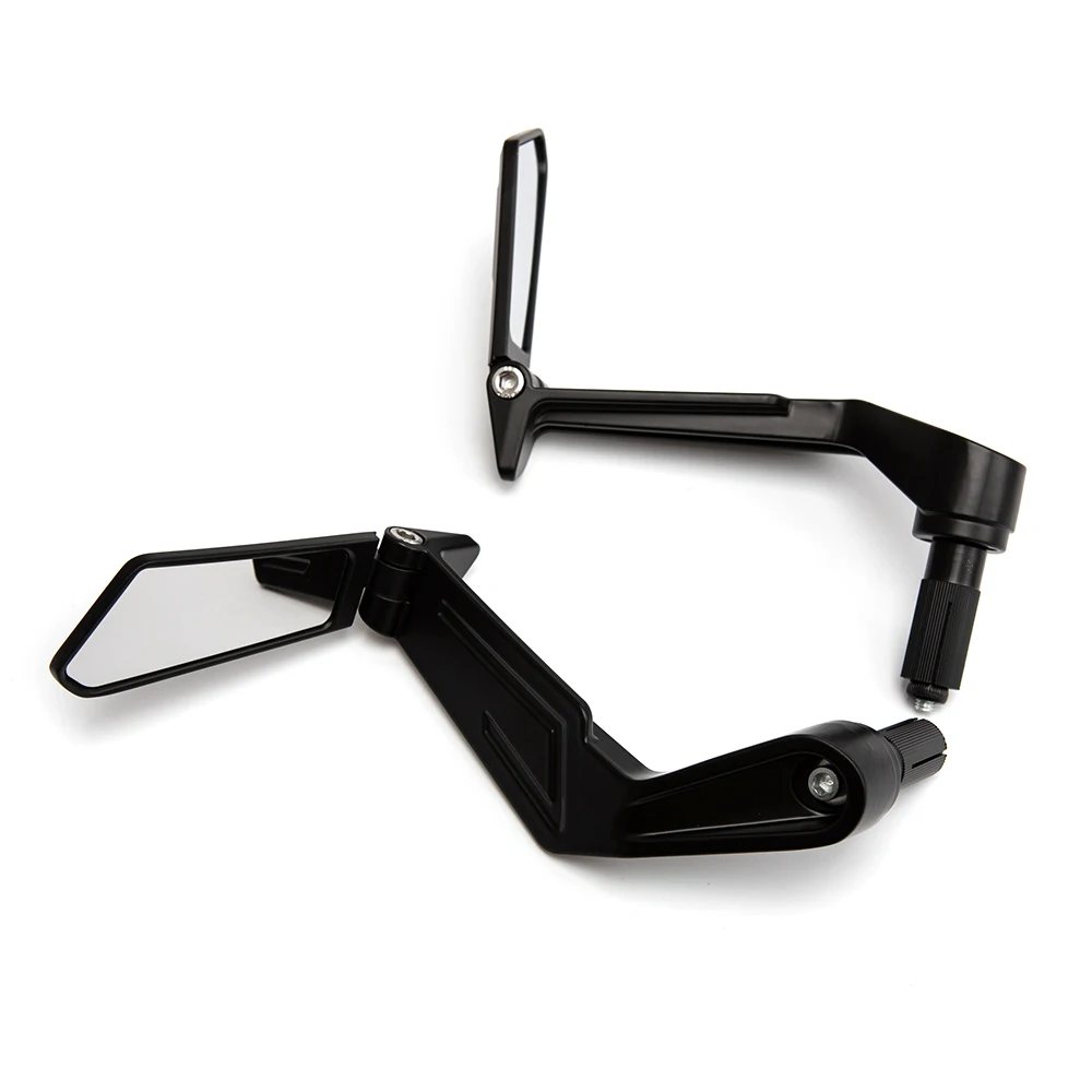 

Motorcycle 7/8" 22mm Handguard Bar End Mirror Handlebar Hand Guard Rear View Side Mirrors for Yamaha Honda Kawasaki Suzuki