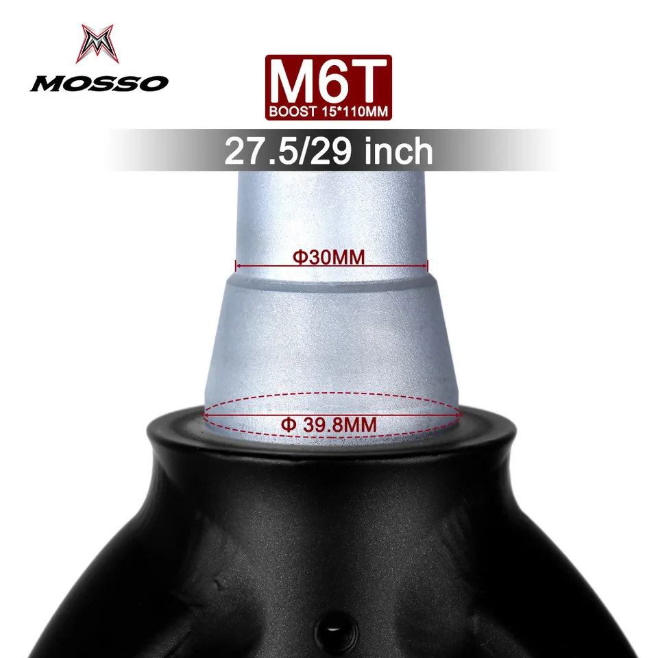 MOSSO MTB リジッドフォーク 29インチ アルミ合金 ディスクブレーキ対応