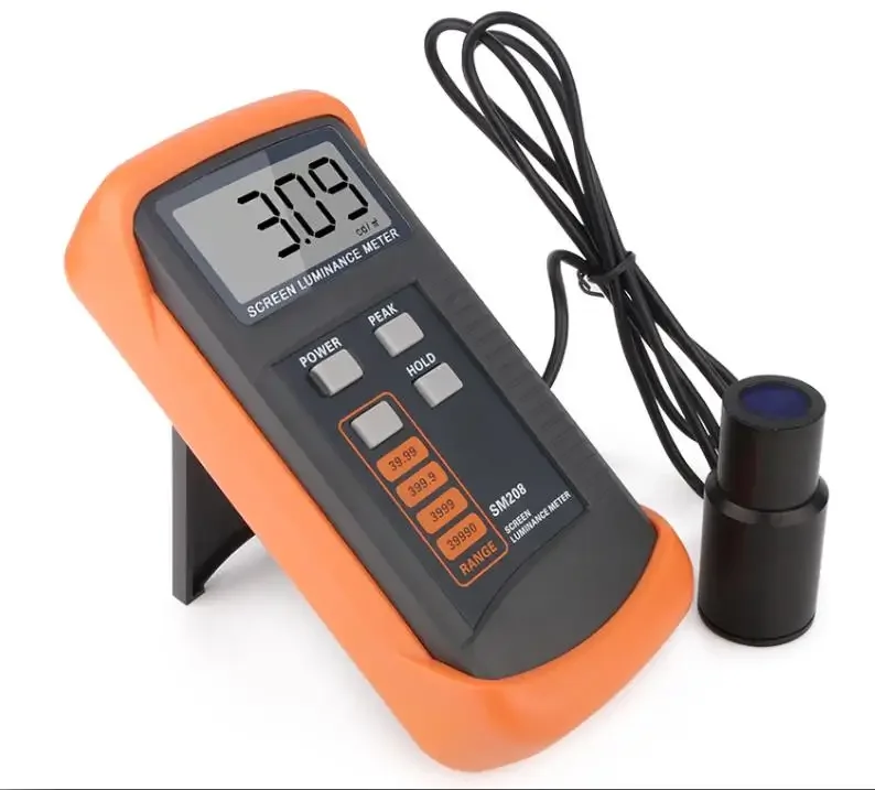 SM208 Portable Luminance Meter Screen Brightness Meter Mini Light Detector Portable Screen Luminance Meter