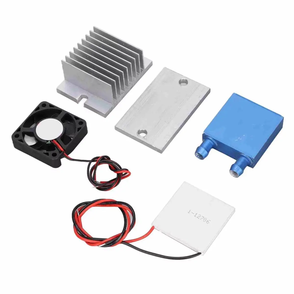DIY Peltier Cooler Kit Small Space Cooling System Plate Cooling Module for Pet Bed Cooling for Compact Heat Dissipation