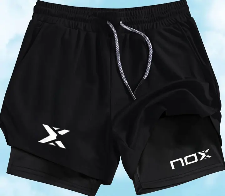 新しい夏のメンズボードショーツ - 通気性のあるテニスショーツ、速乾性のバドミントンパンツ、アウトドアランニングスポーツウェア