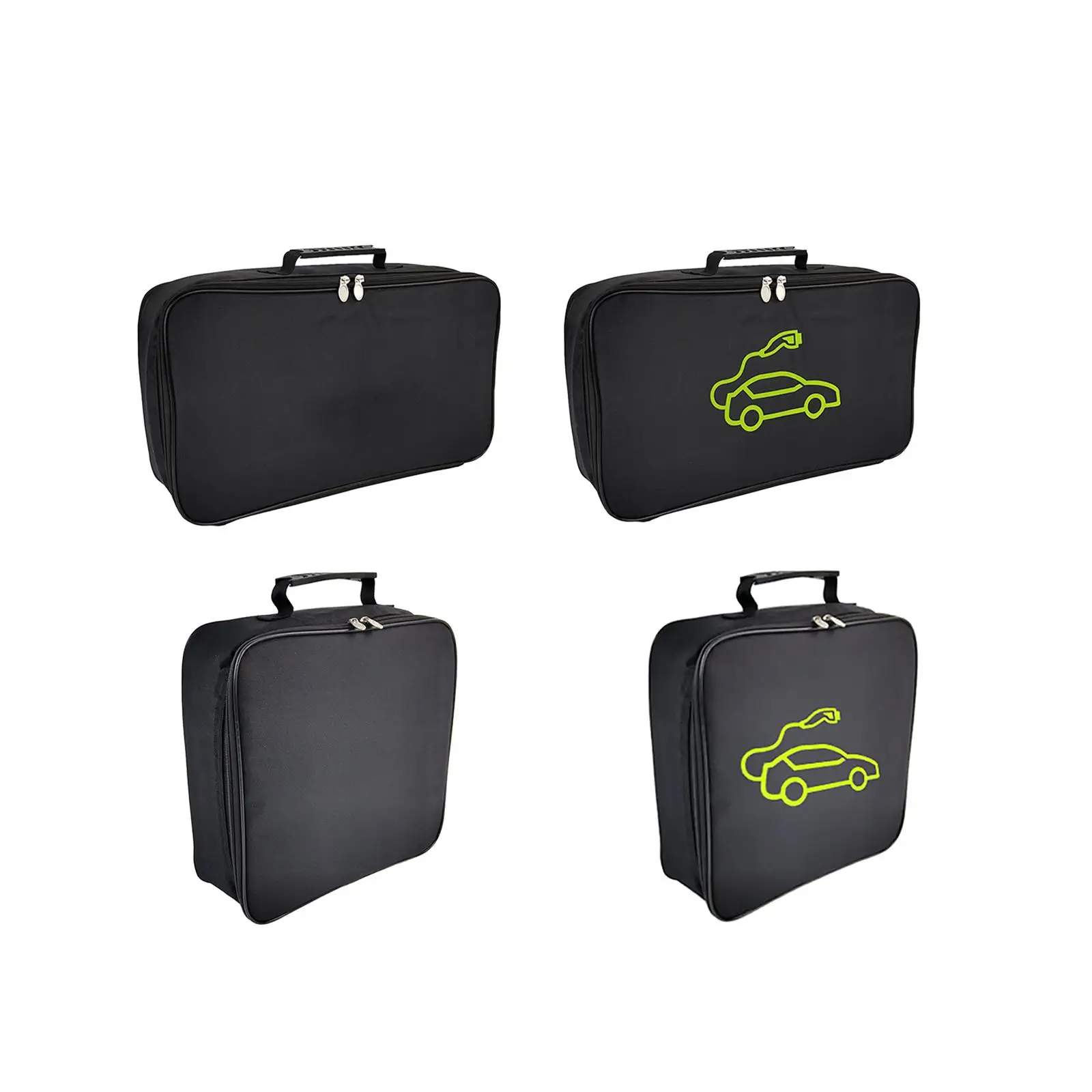 

EV Cable Bag Jumper Cable Organizer 45x12x25cm Wear Resistant Cable Management Travel Friendly Multipurpose EV Car Charger Bag