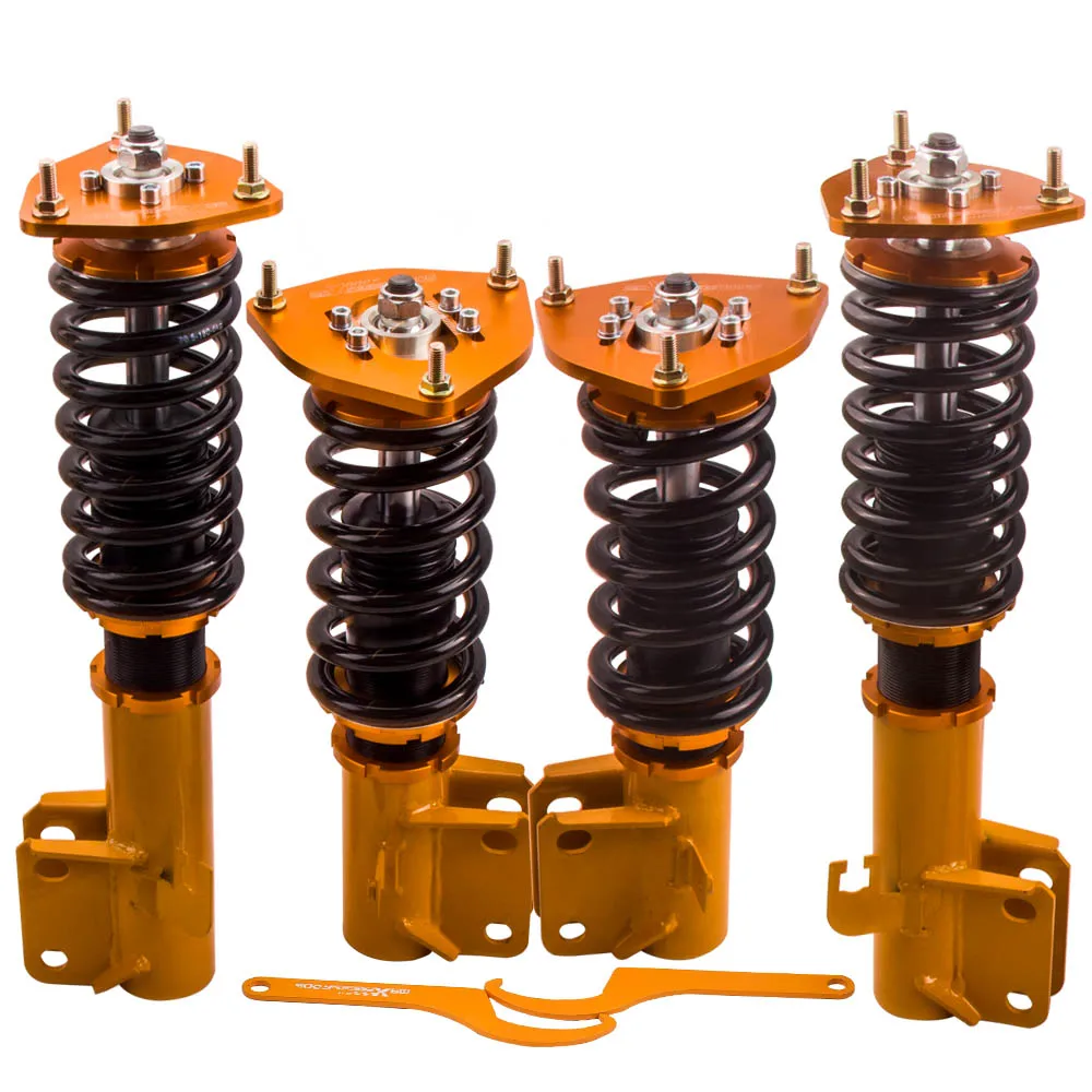 MaXpeedingrods Complete Coilover Shock Struts For Subaru Impreza WRX GC8 GC6 93-01 Coilovers