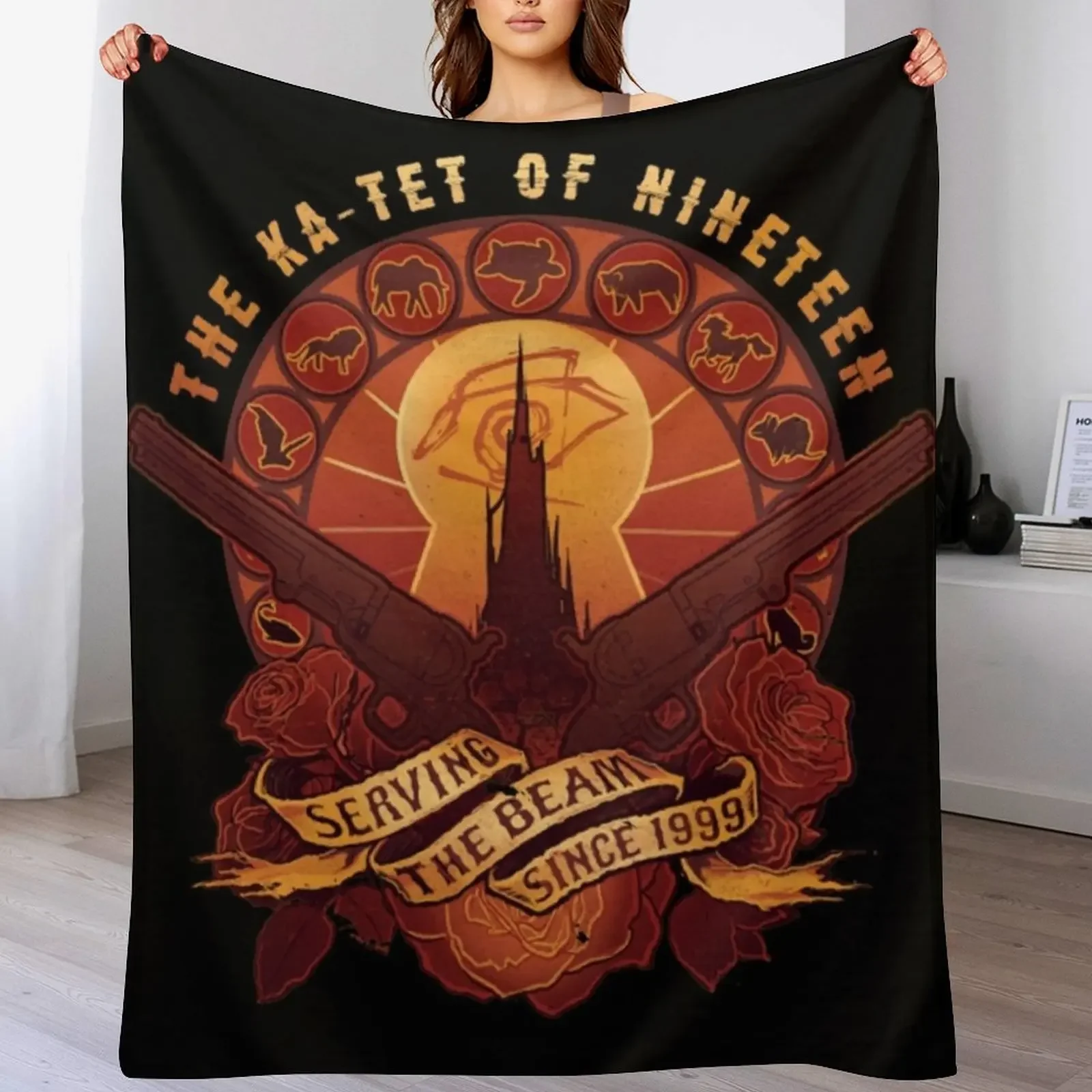 

The Ka-Tet of Nineteen Shirt Throw Blanket Luxury Designer Heavy blankets ands Blankets