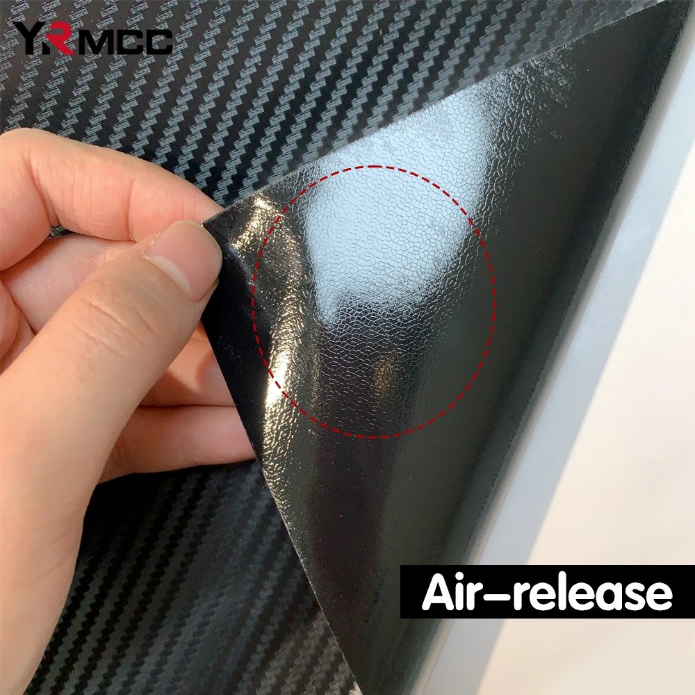 Car 3D Carbon Fiber Film Customizable Car Sticker Self-Adhesive Waterproof Protection Stickers for Motorcycle Car Accessories