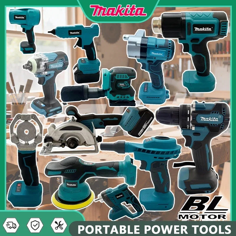 

Оптовая продажа инструментов Makita: Термофен электрический, беспроводная ручная пила с возвратно-поступательным движением, портативная пила, электроинструменты