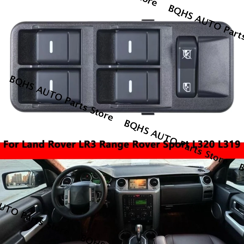 

YUD501570PVJ Front Left Power Window Switch For Land Rover LR3 Range Rover Sport L320 L319