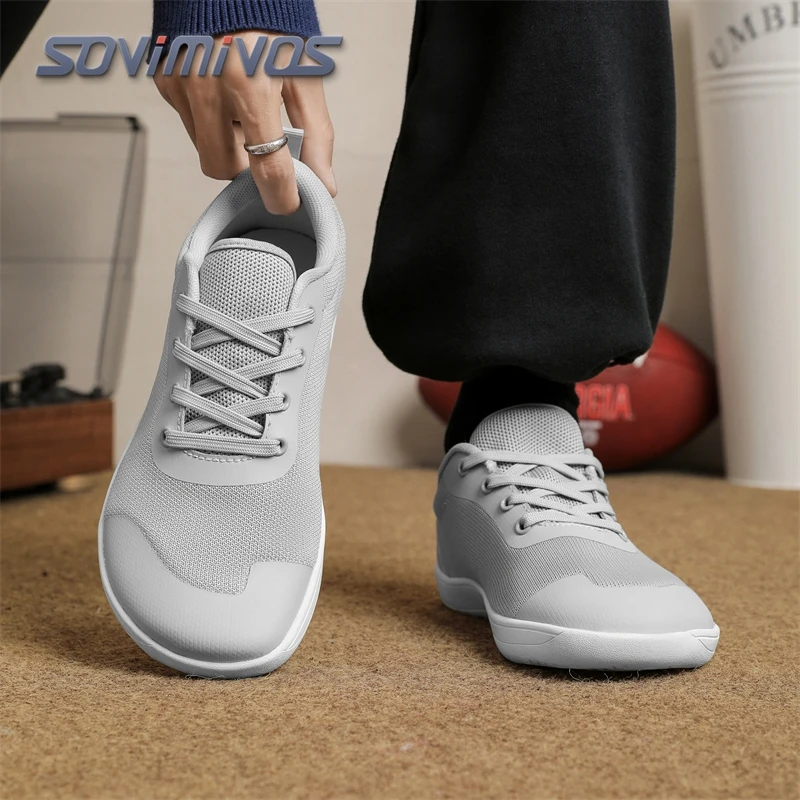 

Обувь для бега босиком для женщин и мужчин: кроссовки с нулевым перепадом высоты, широким носком, минималистичные, на шнуровке, легкие