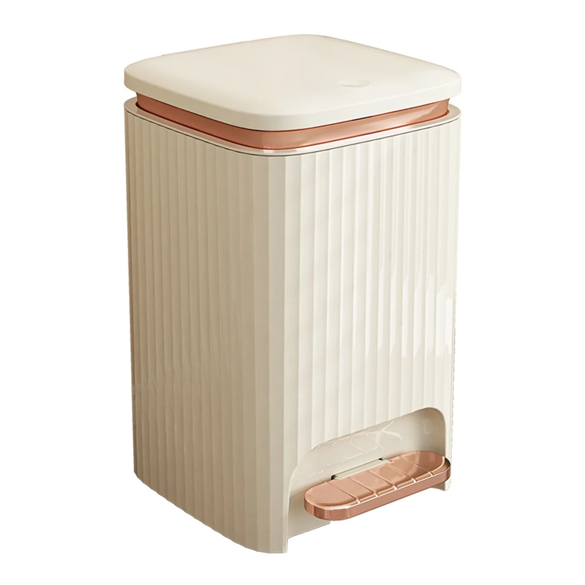ABXHH Гостиная Спальня Ванная комната Водонепроницаемый мусорный бак с ножной педалью Мусорный бак большой емкости Бытовой кухонный светильник B