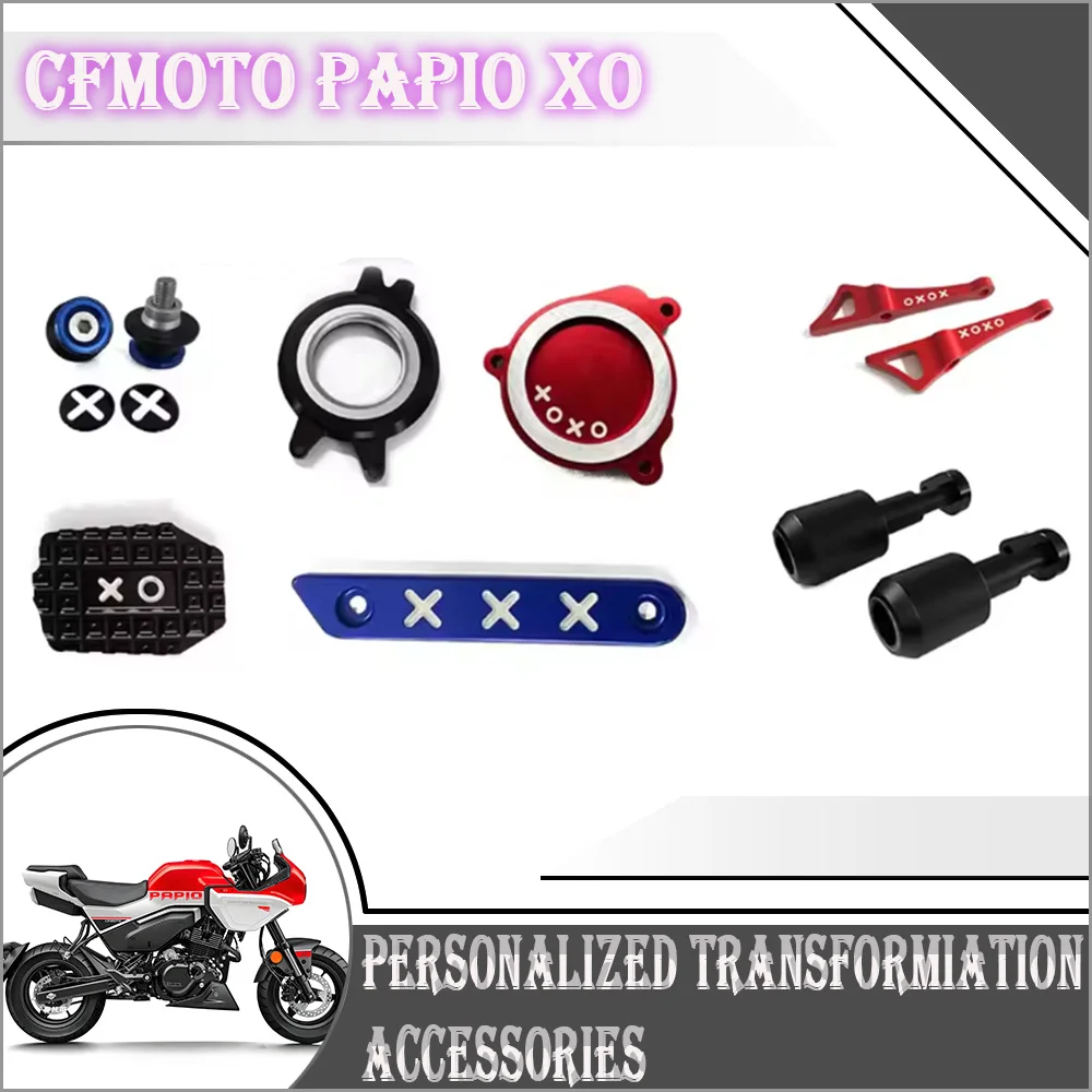 

Для CFMOTO Papio XO125 SS XO-1 мотоцикла универсальные аксессуары для модификации PAPIO XO CFMoto полный список модифицированных аксессуаров